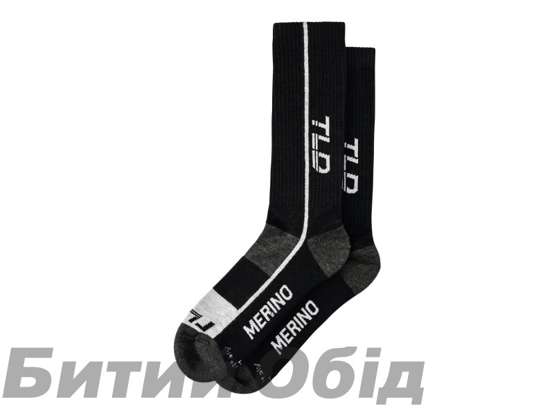 Носки TLD CHILL MERINO WOOL SOCKS; MONO [BLACK]